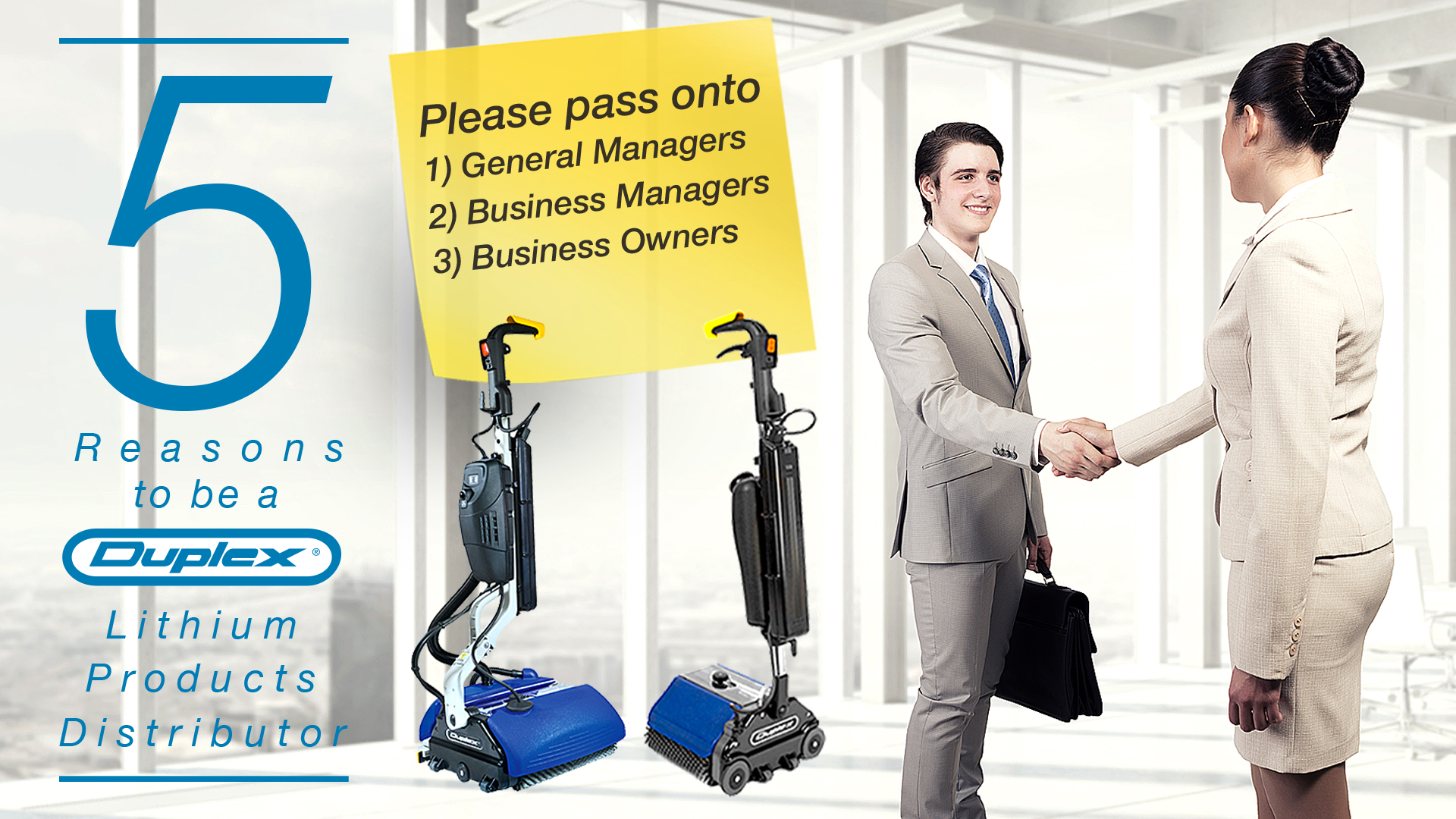 5 reasons to be a Duplex lithium distributor